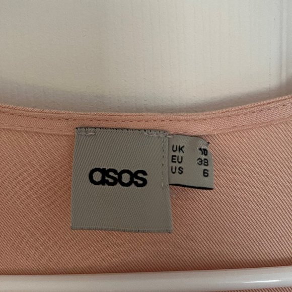 Asos Pink Wrap Dress - Size 6 (US) - Picture 3 of 5